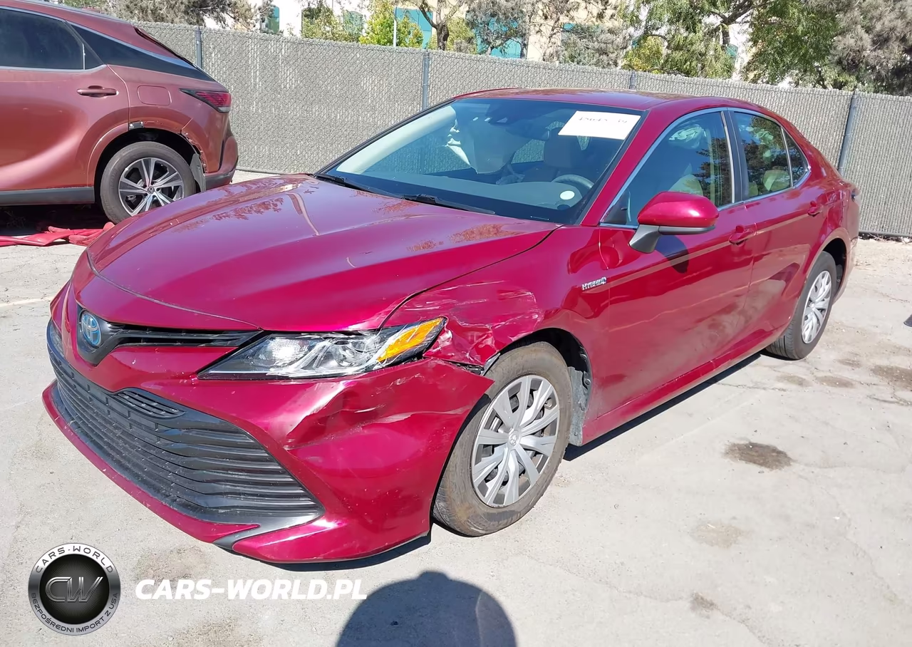 2019 Toyota Camry Hybrid Le VIN:4T1B31HKXKU508950 - 2