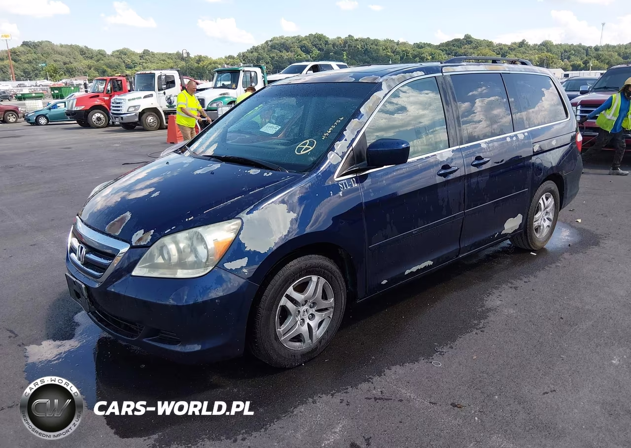 2005 Honda Odyssey Ex-L VIN:5FNRL387X5B001697 - 2