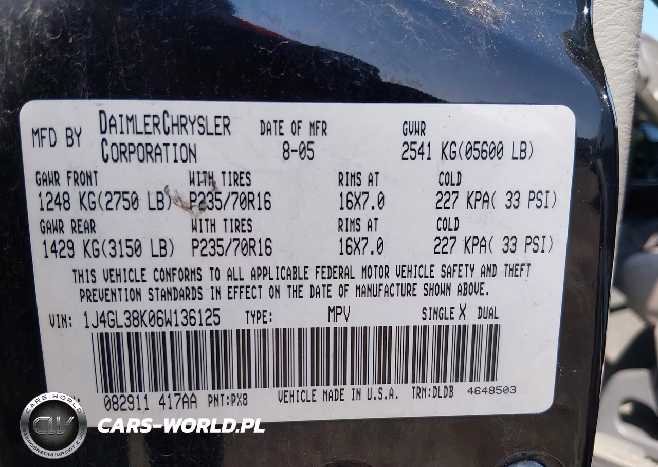 2006 Jeep Liberty Renegade VIN:1J4GL38K06W136125 - 9