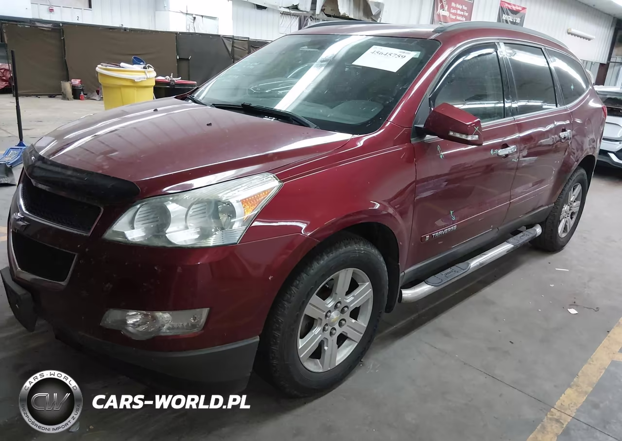 2009 Chevrolet Traverse Lt VIN:1GNER23D39S161831 - 2