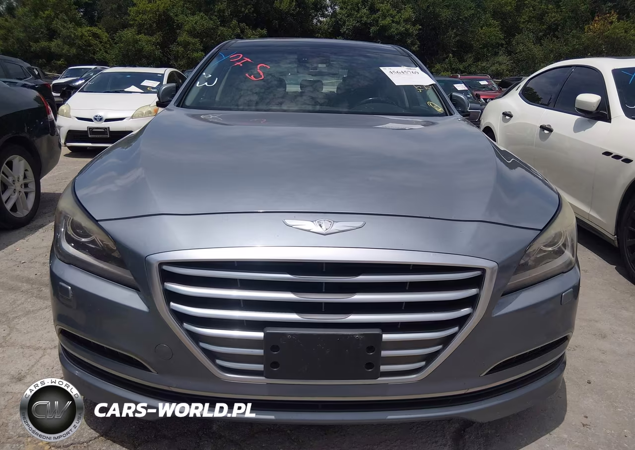 2015 Hyundai Genesis 3.8 VIN:KMHGN4JE3FU080554 - 12
