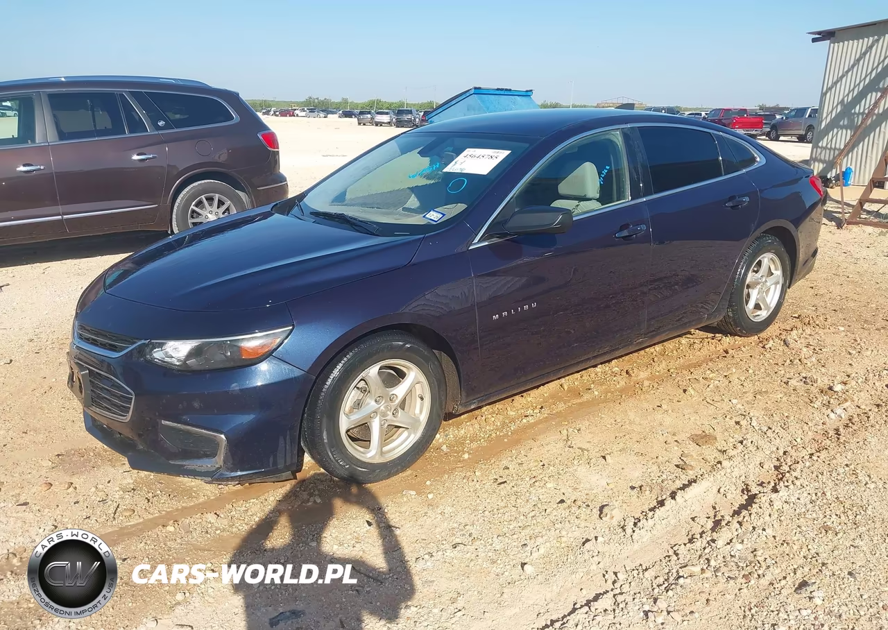 2016 Chevrolet Malibu Ls VIN:1G1ZB5ST9GF296450 - 2