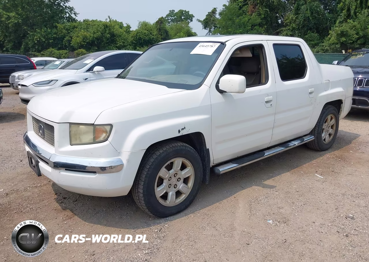2007 Honda Ridgeline Rtl VIN:2HJYK16587H506618 - 2