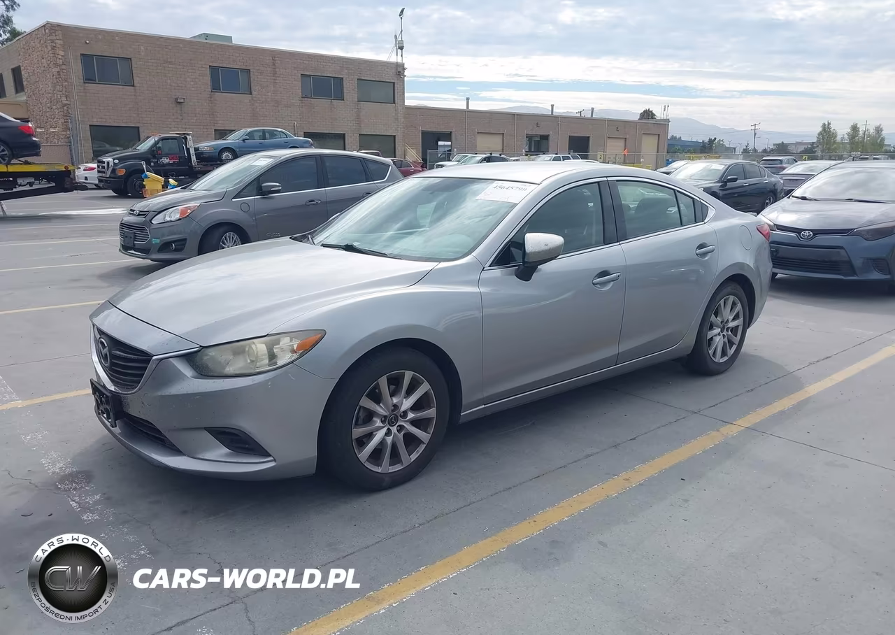 2015 Mazda Mazda6 I Sport VIN:JM1GJ1U6XF1170028 - 2