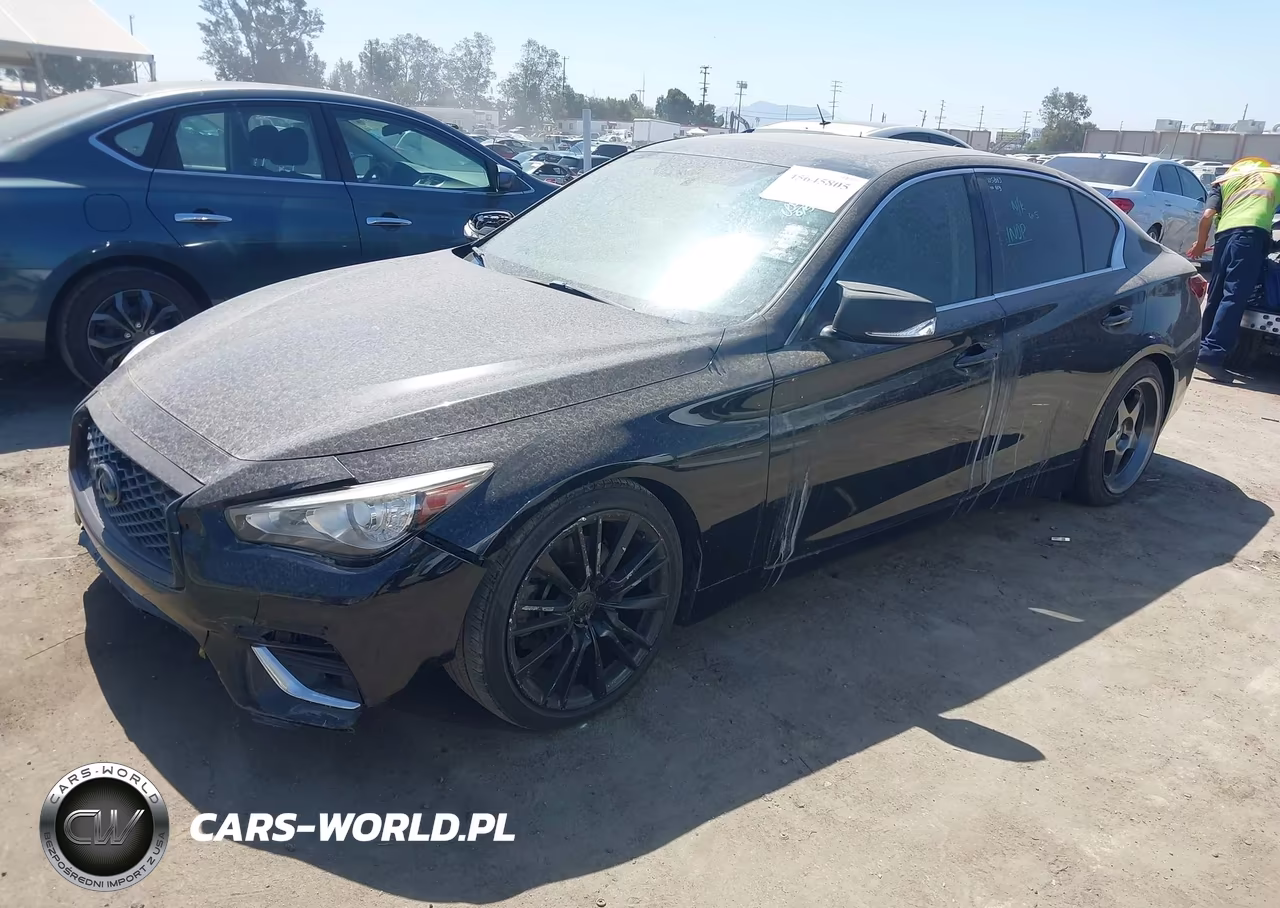 2018 Infiniti Q50 3.0T Luxe VIN:JN1EV7AP7JM361170 - 2