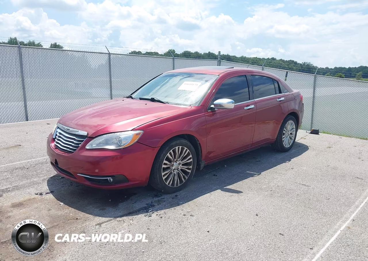 2012 Chrysler 200 Limited VIN:1C3CCBCG8CN146084 - 2