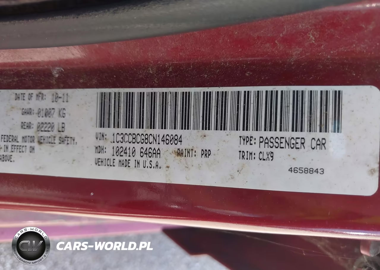 2012 Chrysler 200 Limited VIN:1C3CCBCG8CN146084 - 9