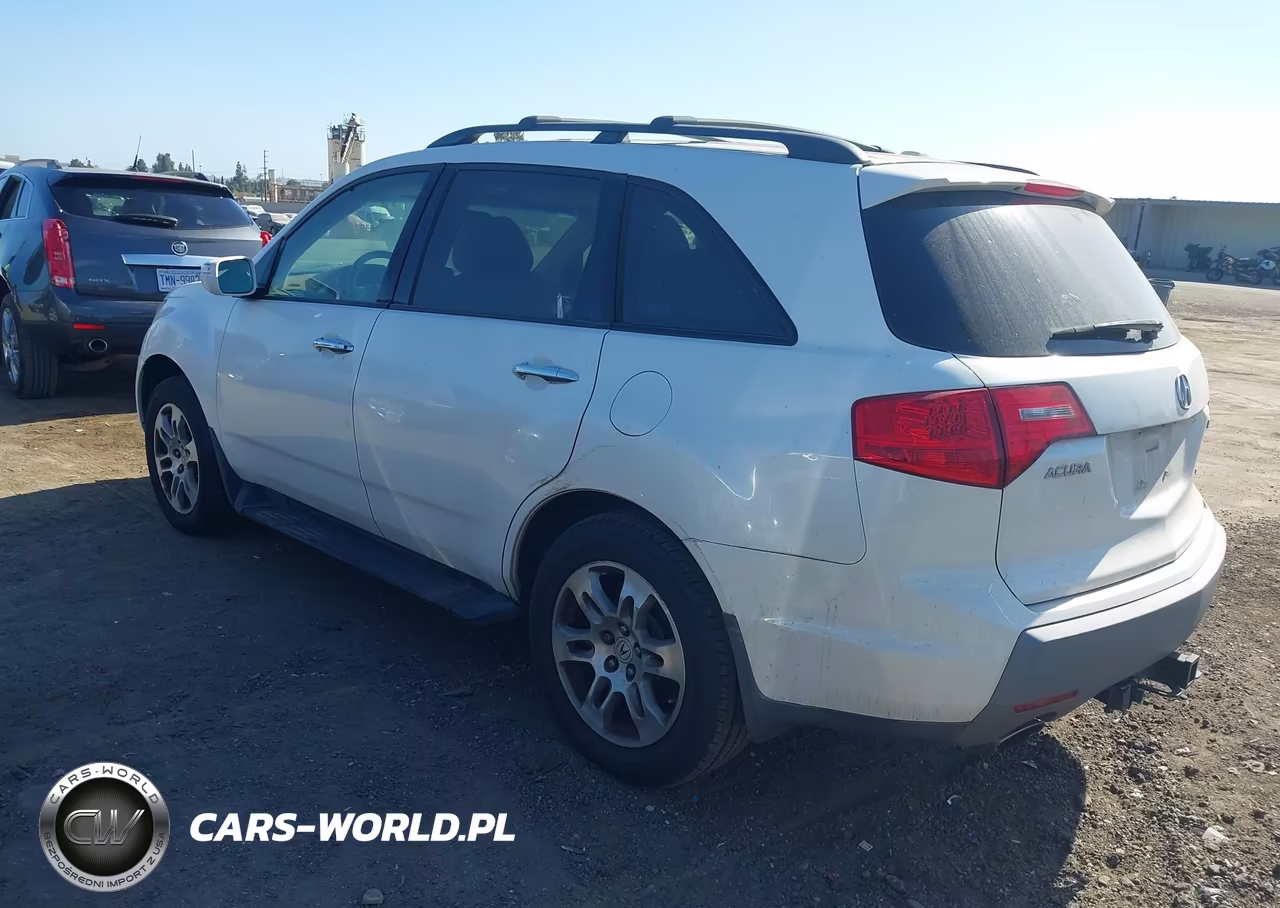 2007 Acura Mdx Technology Package VIN:2HNYD284X7H542443 - 3