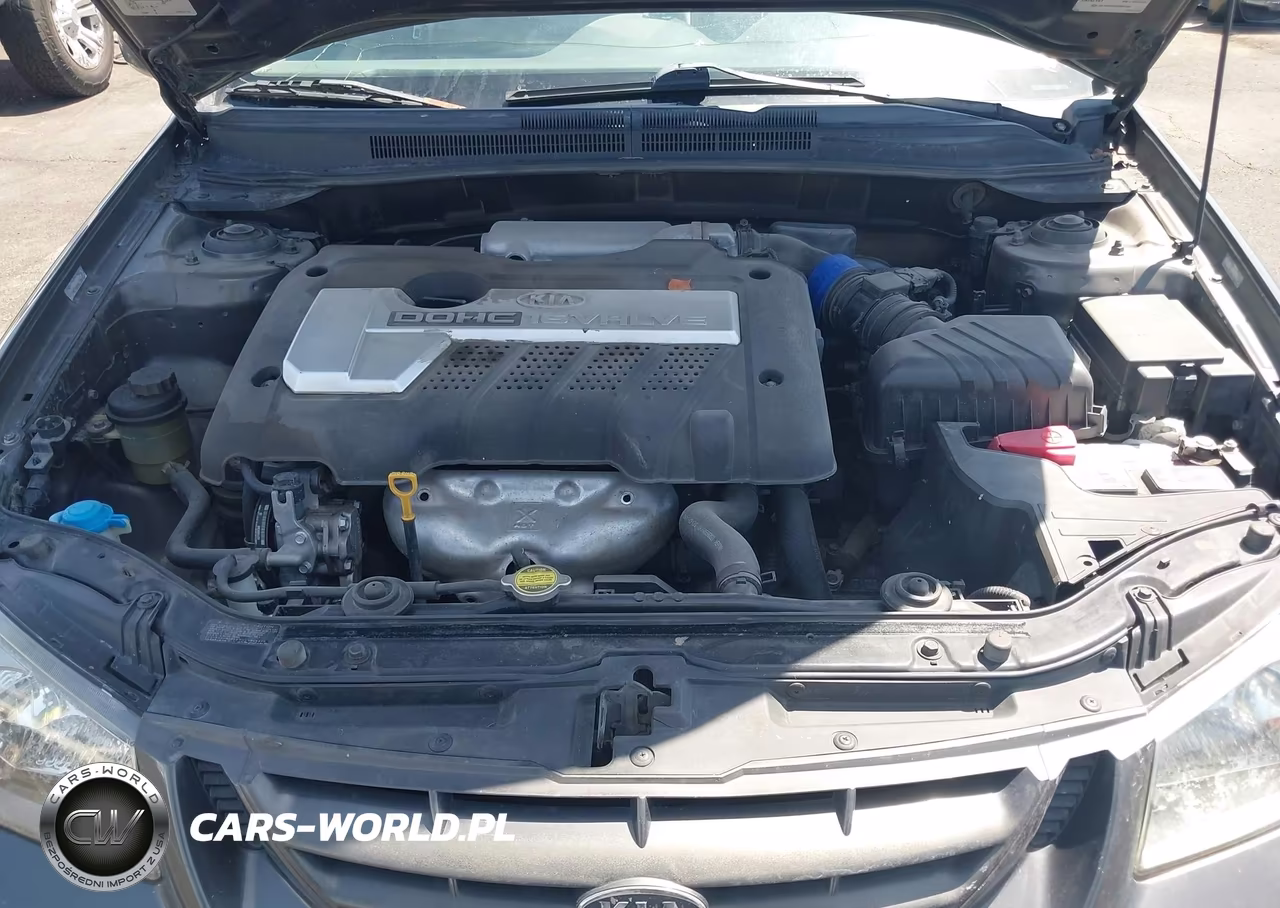 2004 Kia Spectra Ex-Lx VIN:KNAFE121445042054 - 10