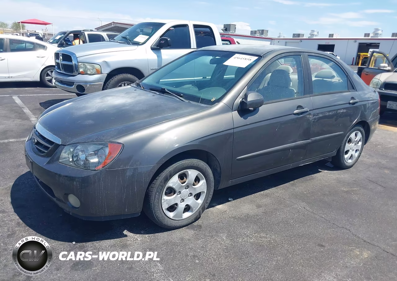 2004 Kia Spectra Ex-Lx VIN:KNAFE121445042054 - 2