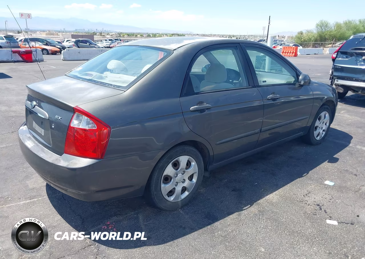 2004 Kia Spectra Ex-Lx VIN:KNAFE121445042054 - 4