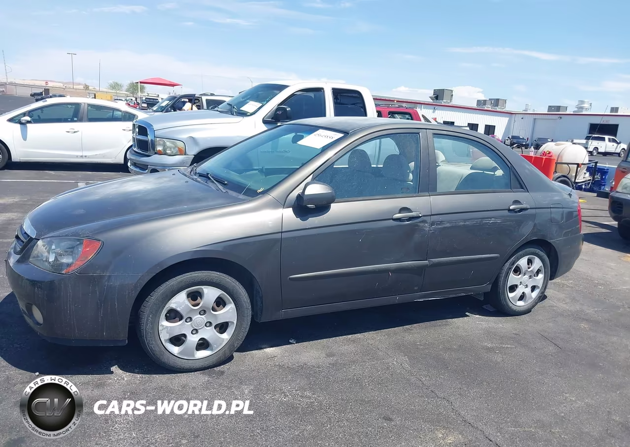 2004 Kia Spectra Ex-Lx VIN:KNAFE121445042054 - 6