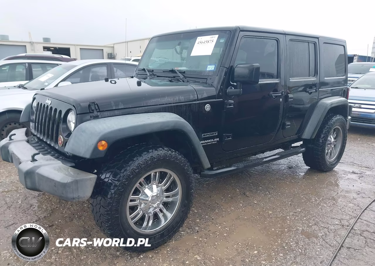 2016 Jeep Wrangler Unlimited Sport VIN:1C4BJWDG5GL202678 - 2