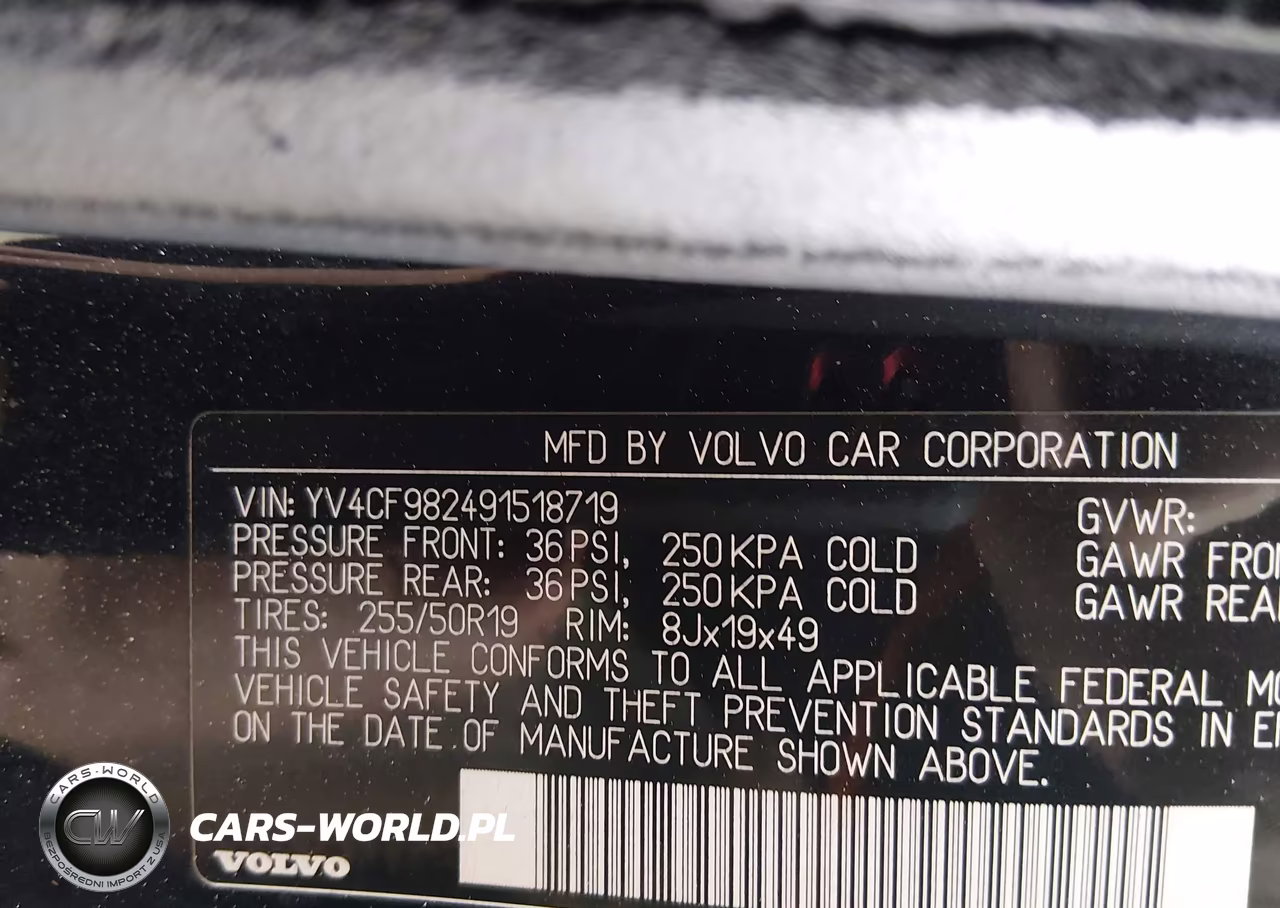 2009 Volvo Xc90 3.2-3.2 R-Design VIN:YV4CF982491518719 - 9