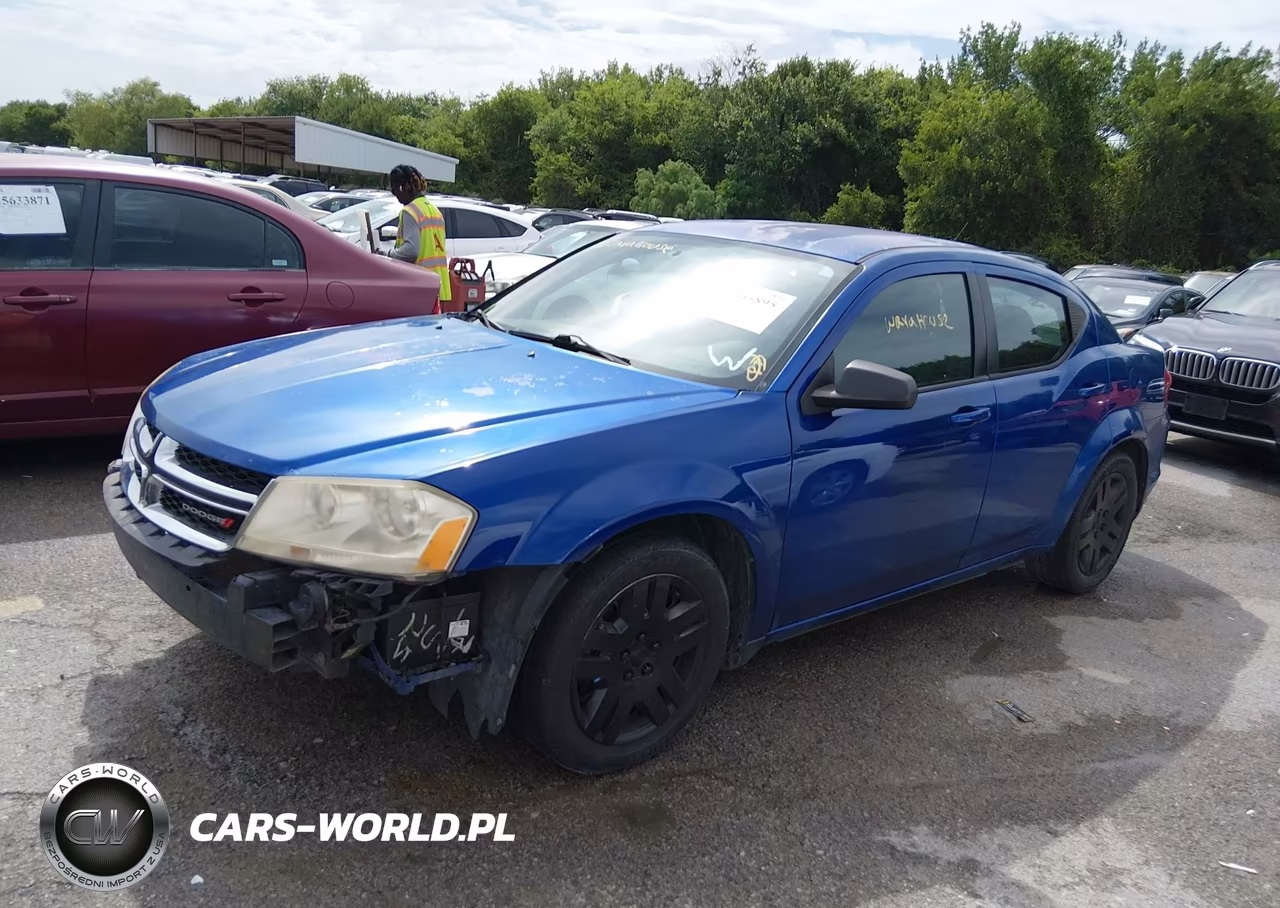 2014 Dodge Avenger Se VIN:1C3CDZAG9EN218339 - 2