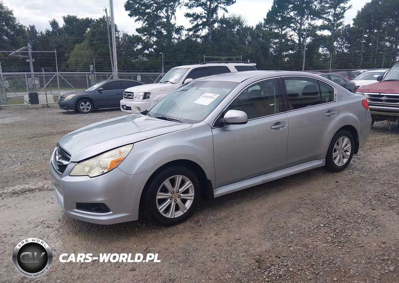 2012 Subaru Legacy 2.5I VIN:4S3BMBA69C3023436 - 2