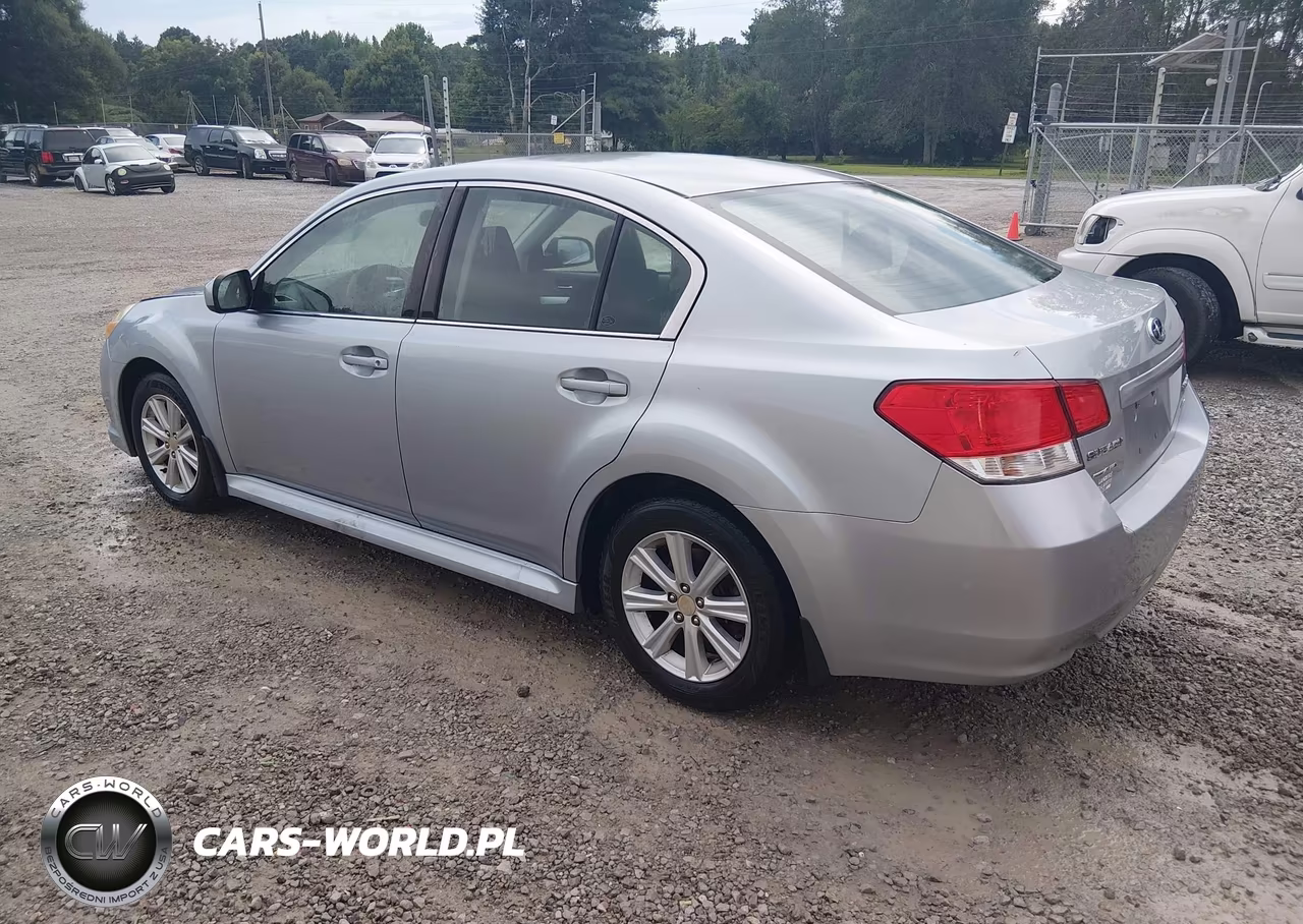 2012 Subaru Legacy 2.5I VIN:4S3BMBA69C3023436 - 3