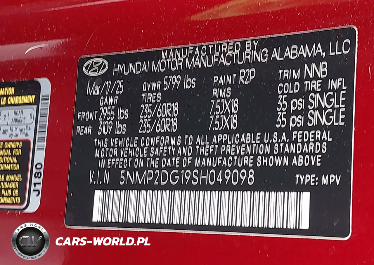 2025 Hyundai Santa Fe Hybrid Sel VIN:5NMP2DG19SH049098 - 9