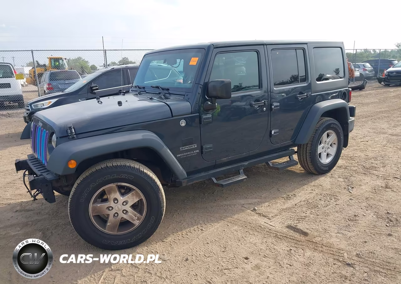 2017 Jeep Wrangler Unlimited Sport VIN:1C4BJWDG2HL524566 - 2