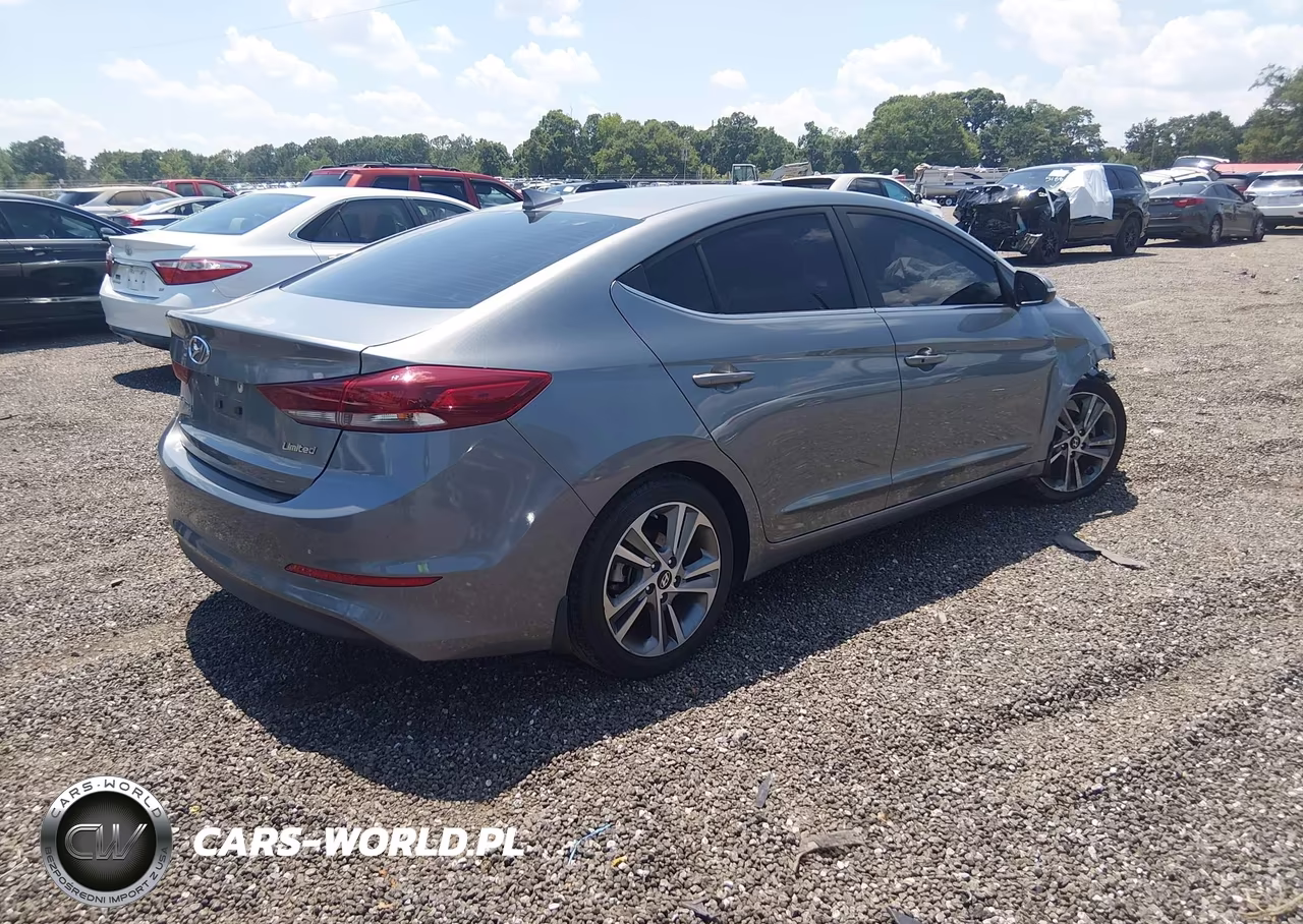 2018 Hyundai Elantra Limited VIN:KMHD84LF6JU658557 - 4