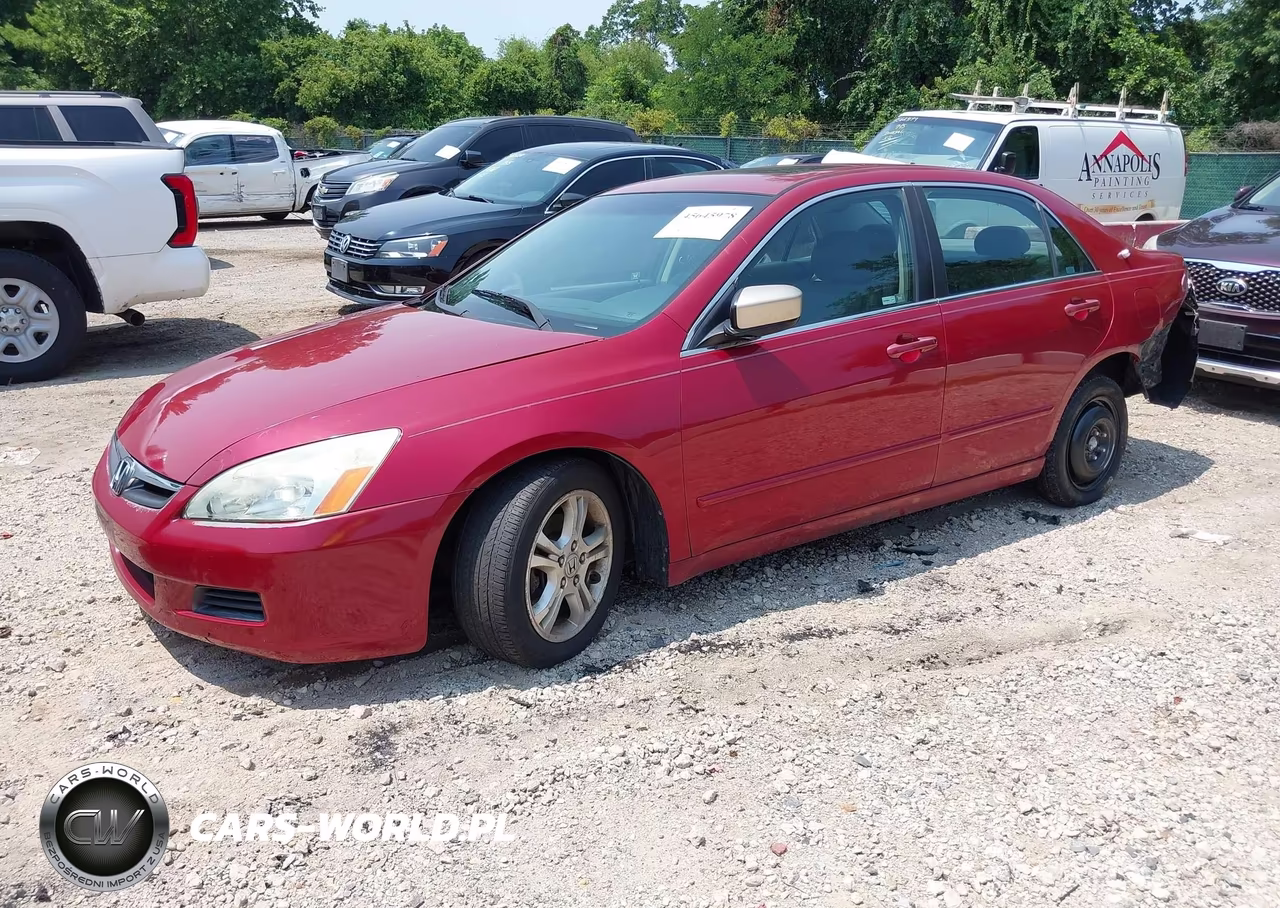 2007 Honda Accord 2.4 Ex VIN:1HGCM56867A128342 - 2