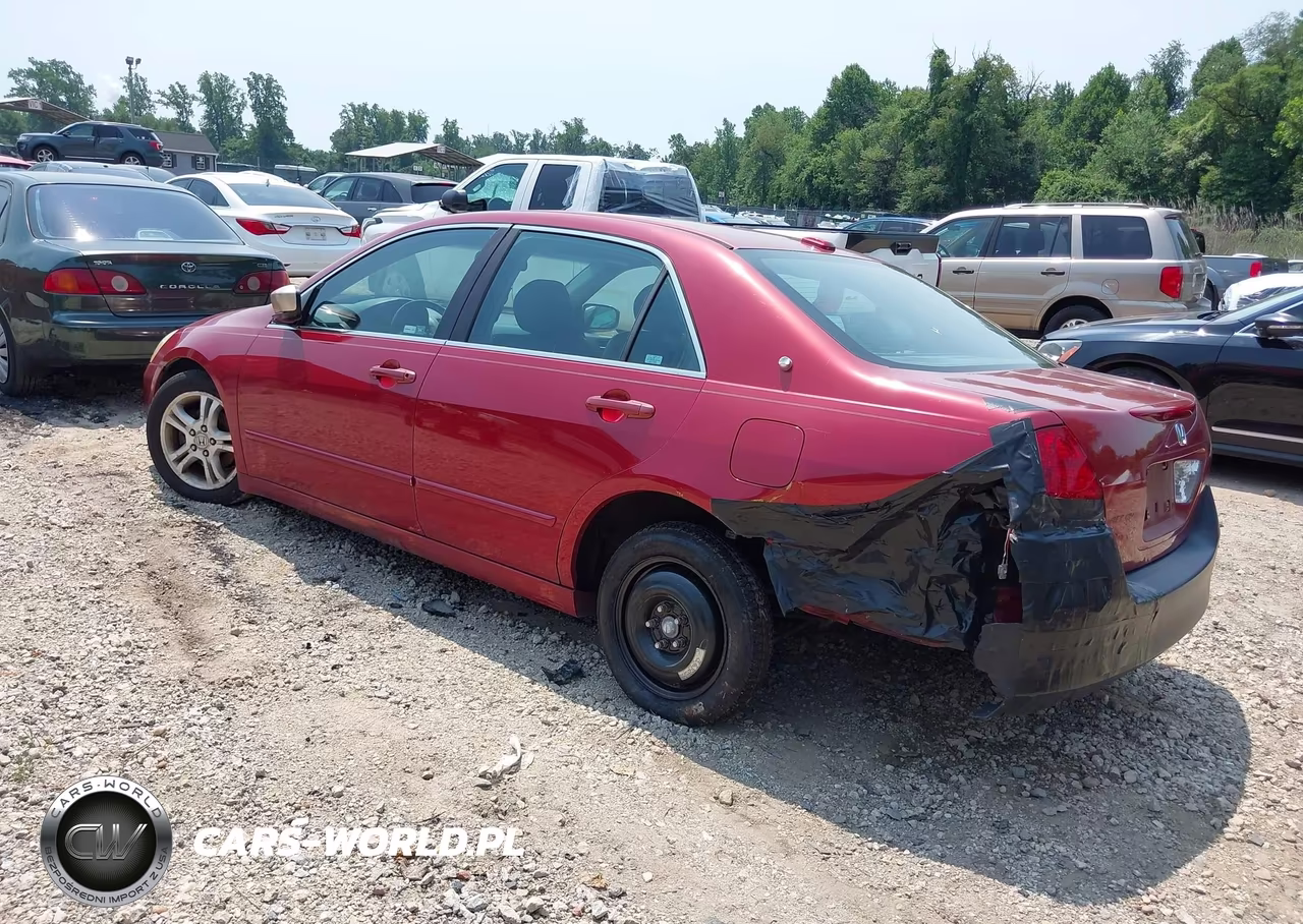 2007 Honda Accord 2.4 Ex VIN:1HGCM56867A128342 - 3