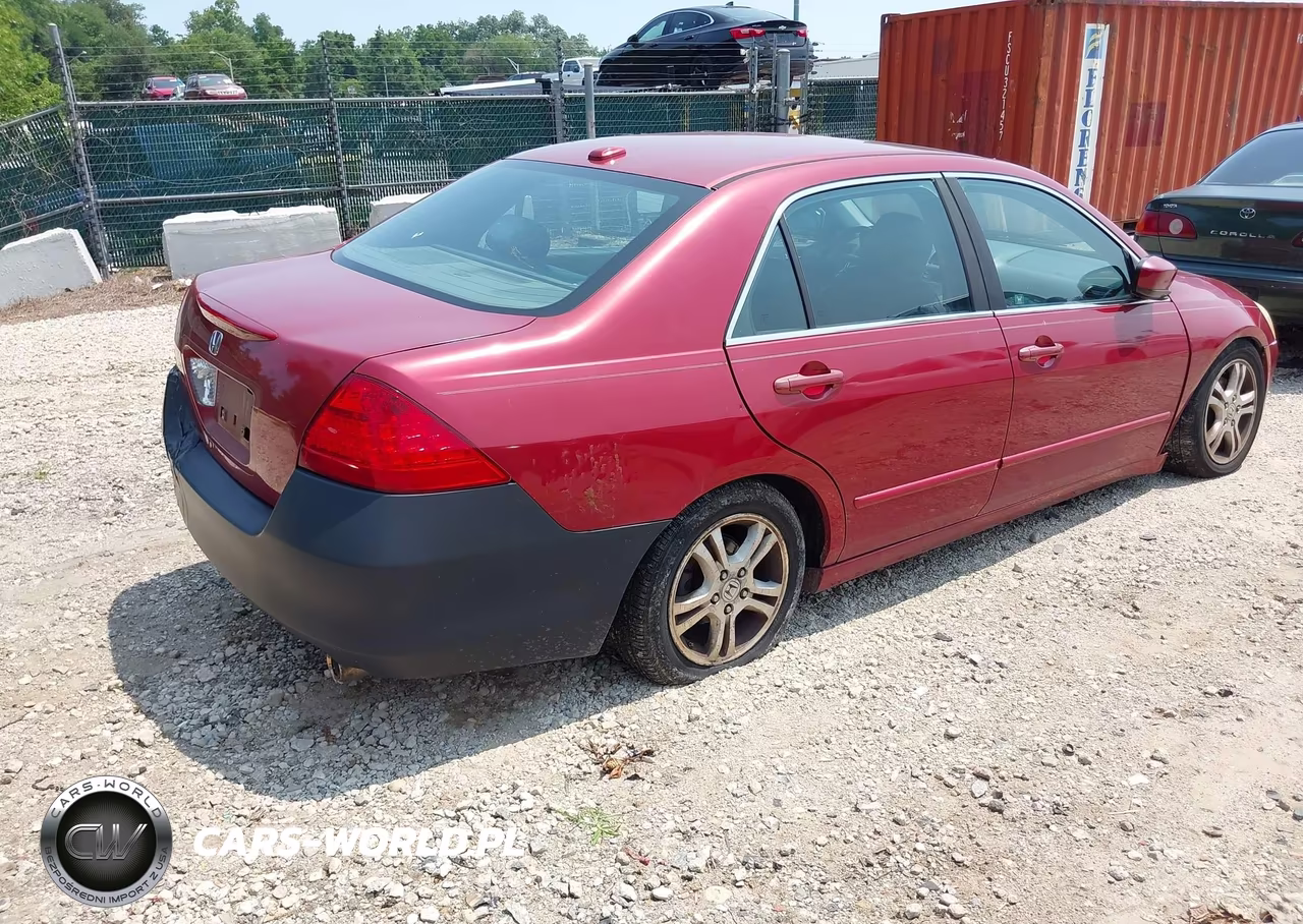 2007 Honda Accord 2.4 Ex VIN:1HGCM56867A128342 - 4