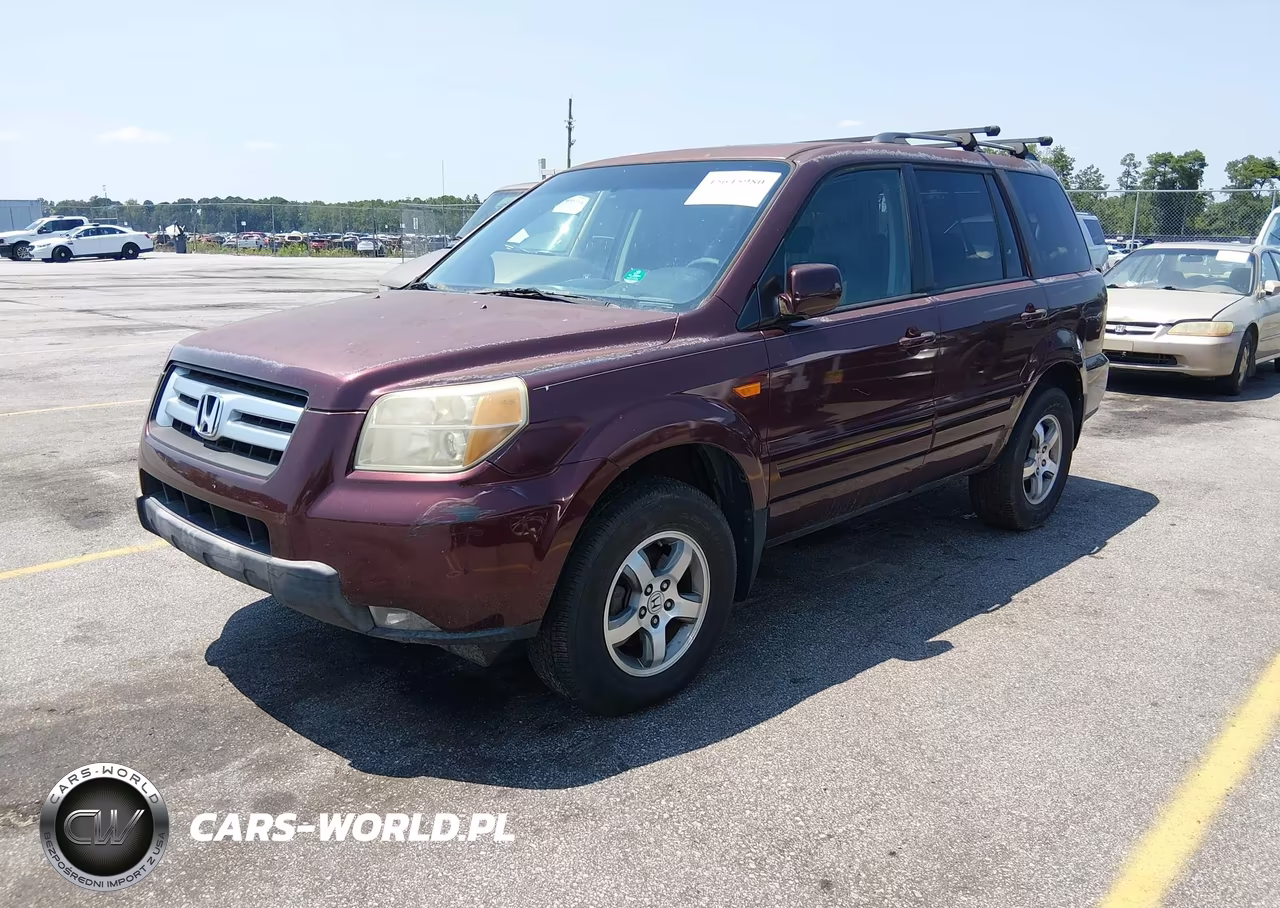 2007 Honda Pilot Ex-L VIN:5FNYF18597B011226 - 2