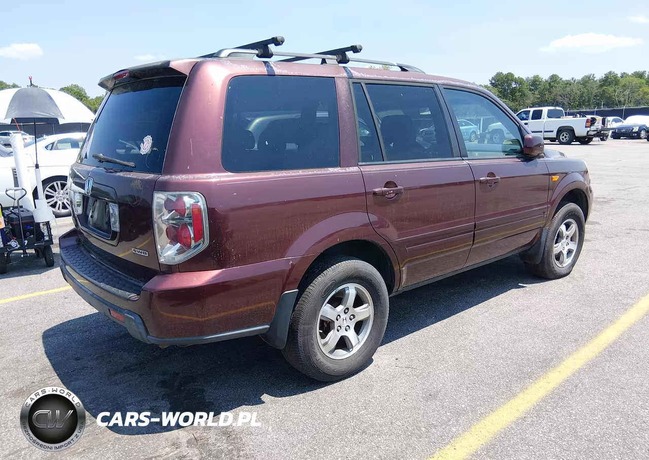 2007 Honda Pilot Ex-L VIN:5FNYF18597B011226 - 4