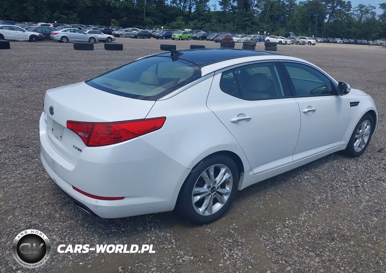 2011 Kia Optima Ex VIN:KNAGN4A73B5127427 - 4