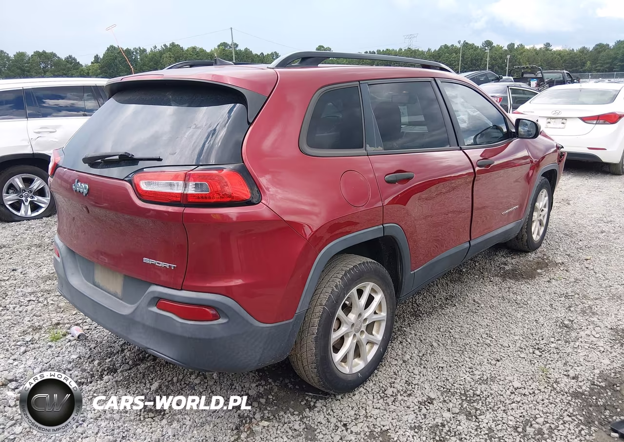 2017 Jeep Cherokee Sport VIN:1C4PJLAB8HW626482 - 4