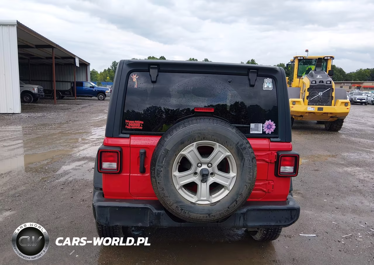 2021 Jeep Wrangler Unlimited Sport S 4X4 VIN:1C4HJXDN8MW743104 - 16