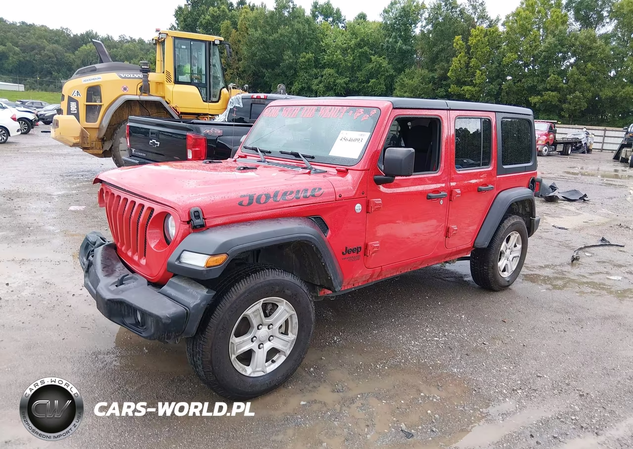 2021 Jeep Wrangler Unlimited Sport S 4X4 VIN:1C4HJXDN8MW743104 - 2