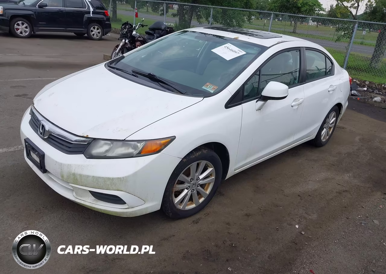 2012 Honda Civic Ex VIN:19XFB2F88CE316433 - 2