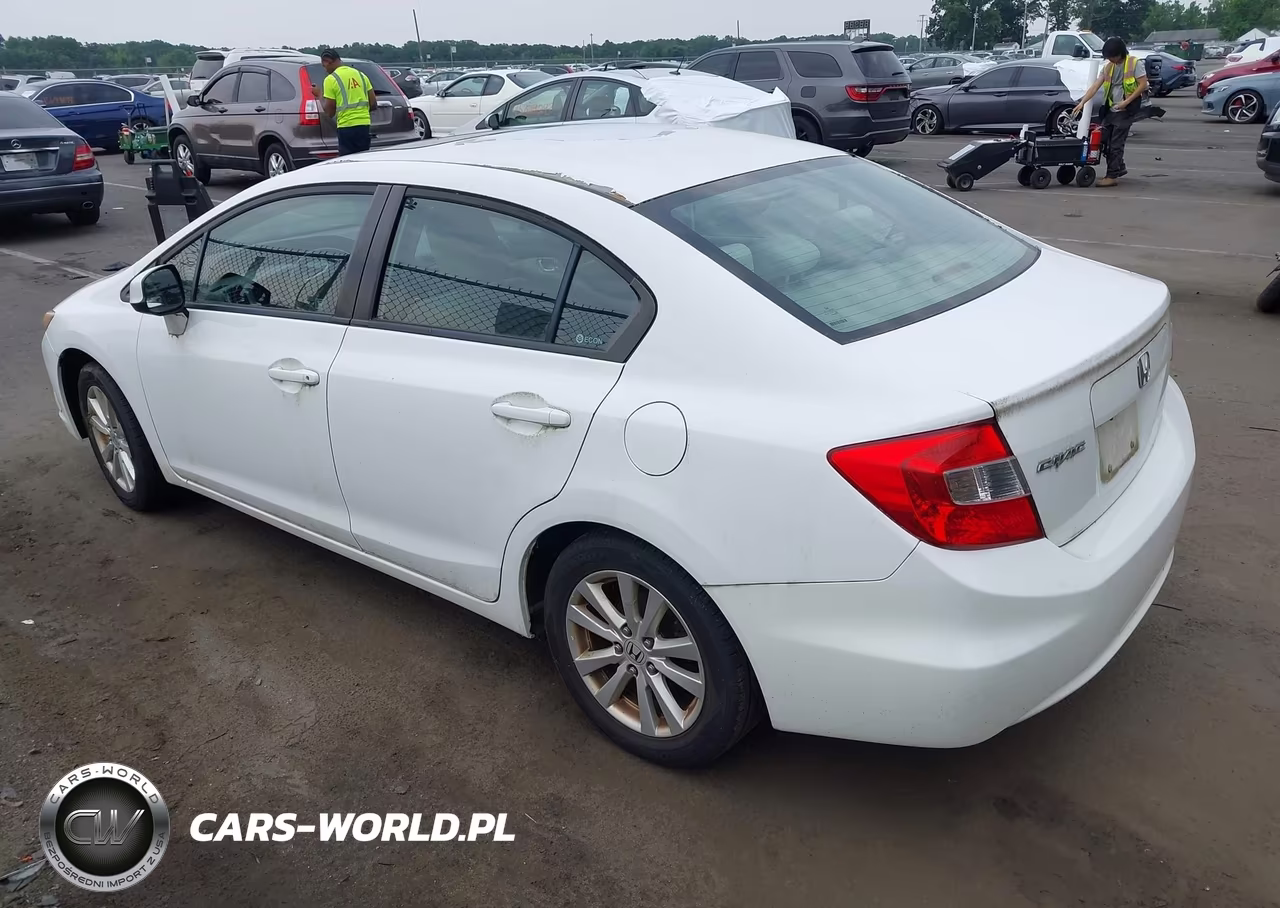 2012 Honda Civic Ex VIN:19XFB2F88CE316433 - 3