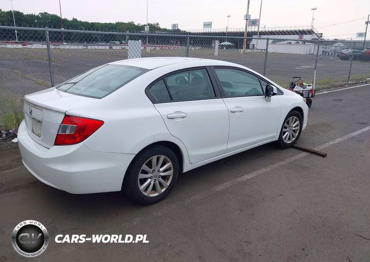 2012 Honda Civic Ex VIN:19XFB2F88CE316433 - 4