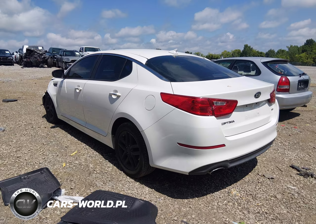 2015 Kia Optima Lx VIN:KNAGM4A74F5538621 - 3