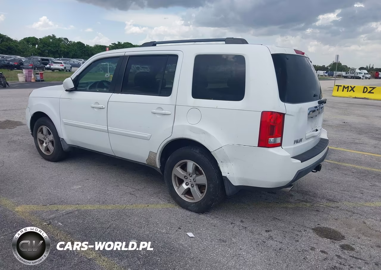 2009 Honda Pilot Ex VIN:5FNYF38489B001227 - 3