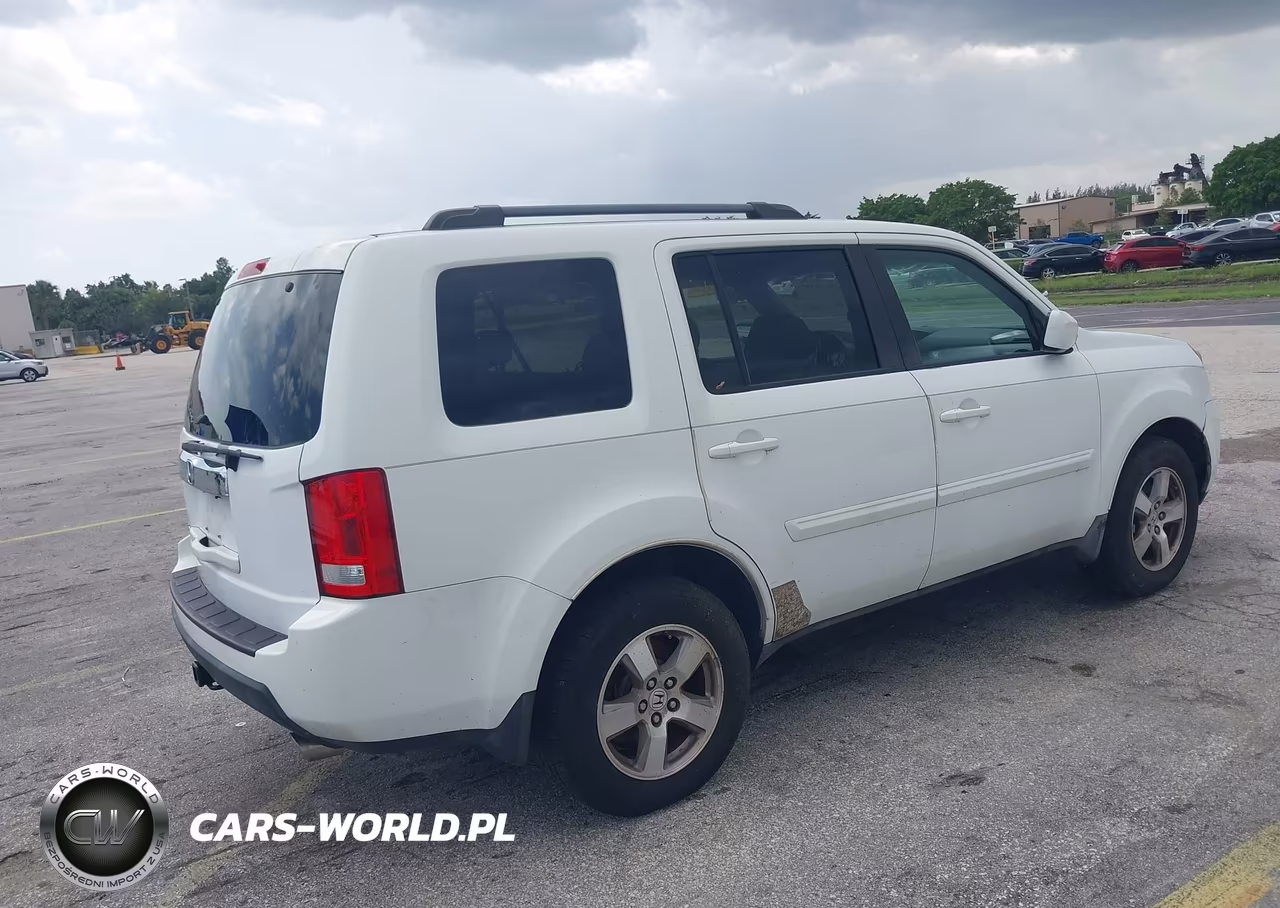 2009 Honda Pilot Ex VIN:5FNYF38489B001227 - 4