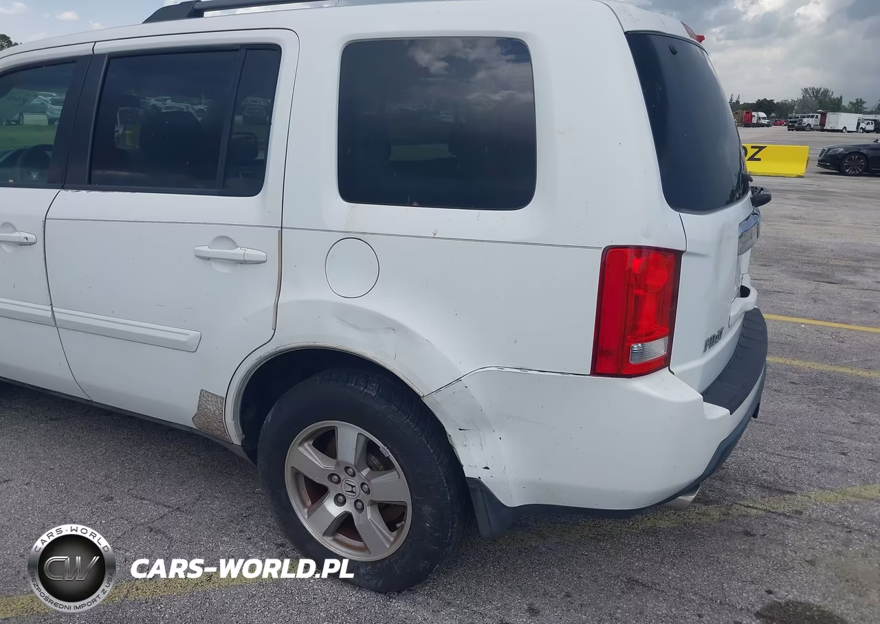 2009 Honda Pilot Ex VIN:5FNYF38489B001227 - 6