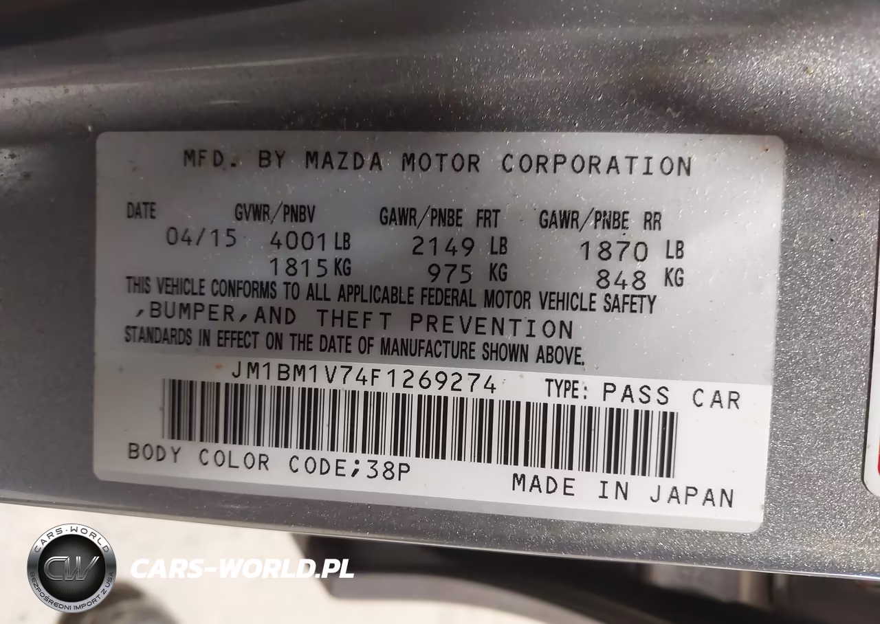 2015 Mazda Mazda3 I Touring VIN:JM1BM1V74F1269274 - 9