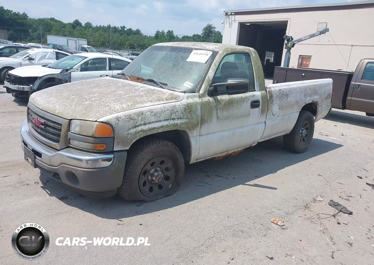 2006 GMC Sierra 1500 Work Truck VIN:3GTEK14V76G229114 - 2