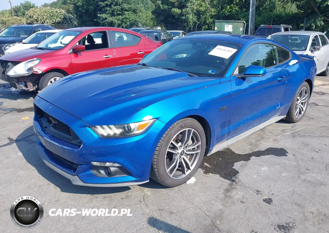 2017 Ford Mustang Gt VIN:1FA6P8CF5H5240590 - 2