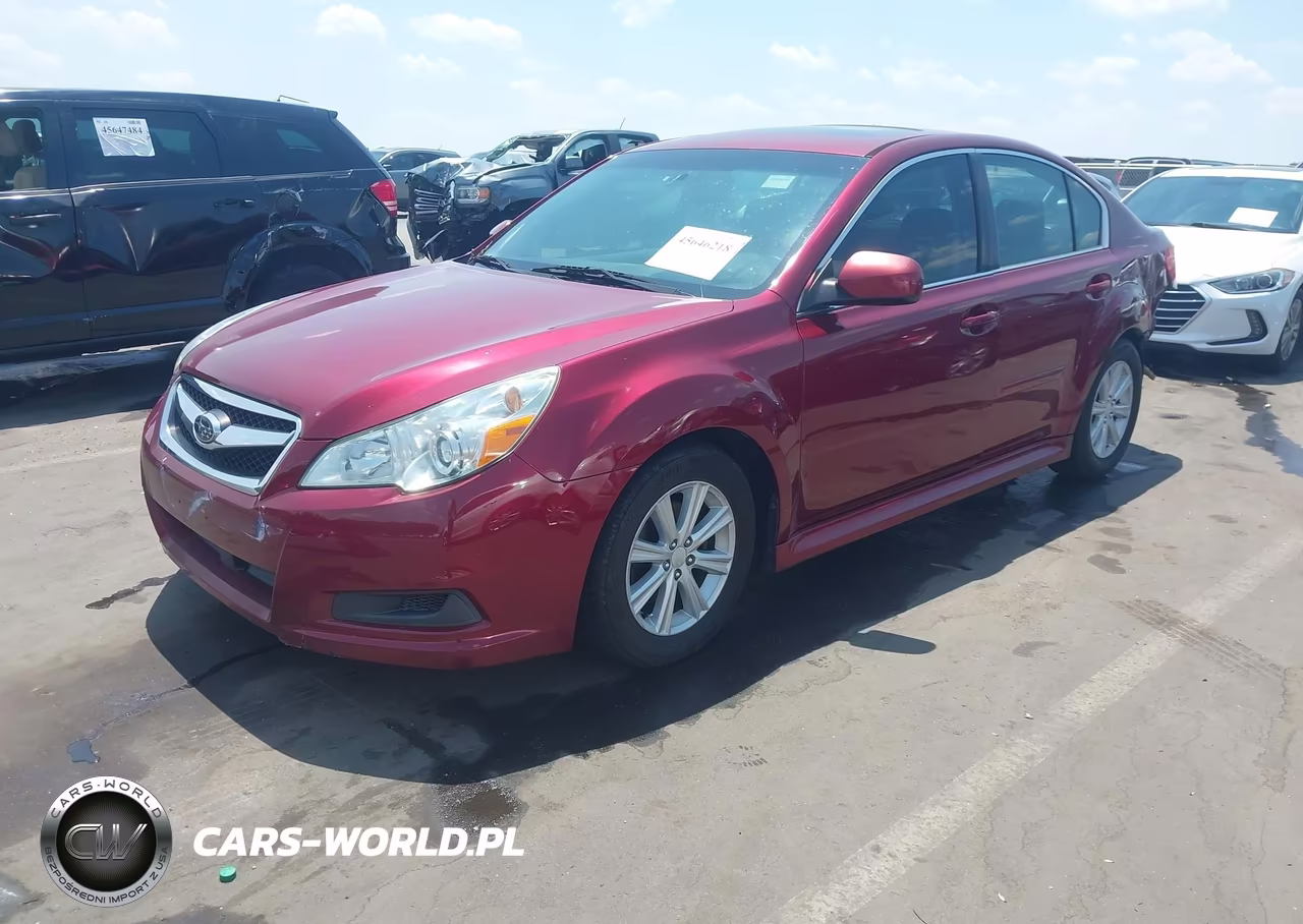 2010 Subaru Legacy 2.5I Premium VIN:4S3BMCH66A3211906 - 2