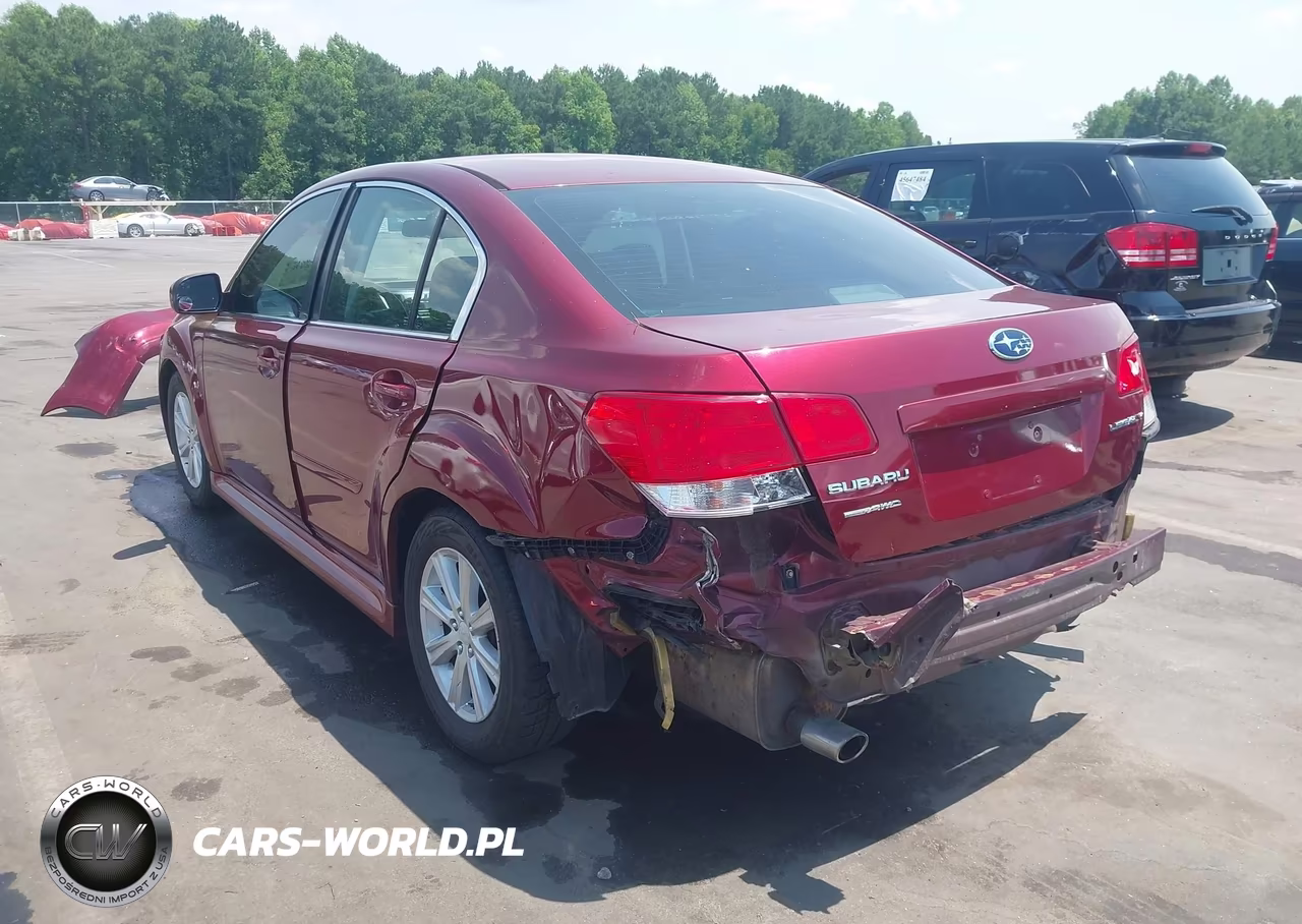 2010 Subaru Legacy 2.5I Premium VIN:4S3BMCH66A3211906 - 3