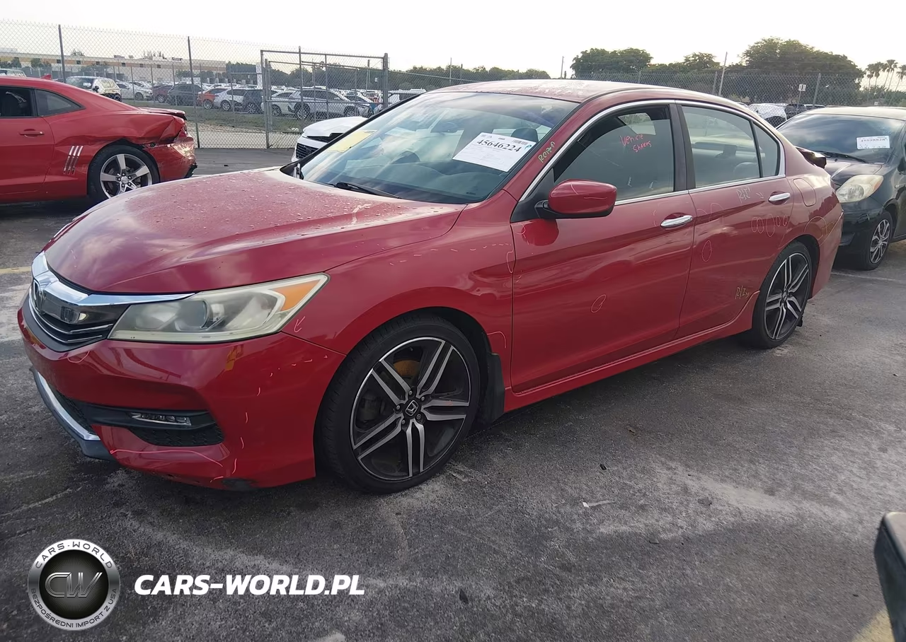 2017 Honda Accord Sport VIN:1HGCR2F55HA231923 - 2
