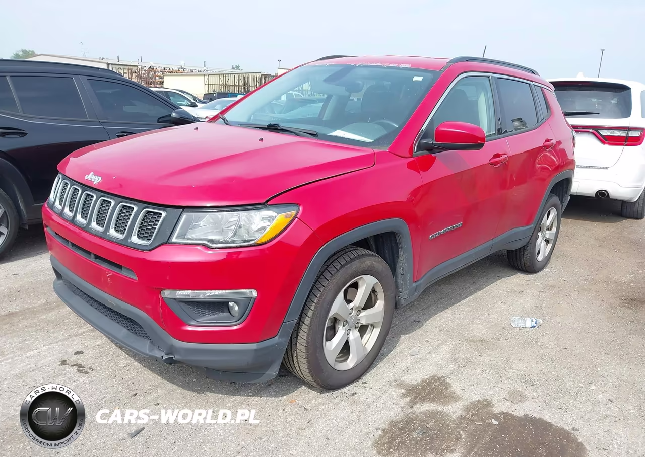 2018 Jeep Compass Latitude 4X4 VIN:3C4NJDBB9JT373437 - 2