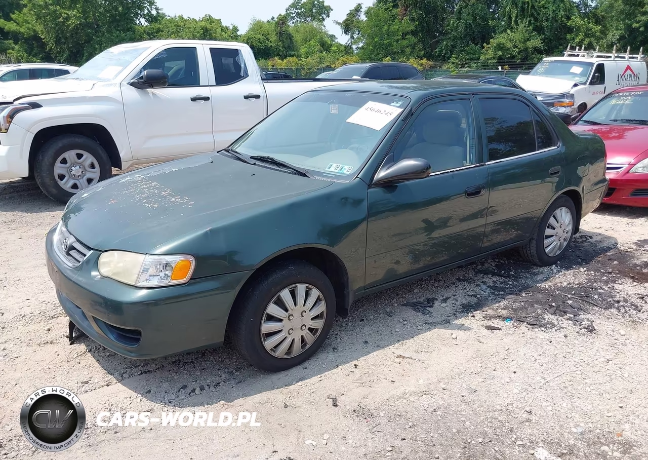 2001 Toyota Corolla Ce VIN:2T1BR12E81C407729 - 2