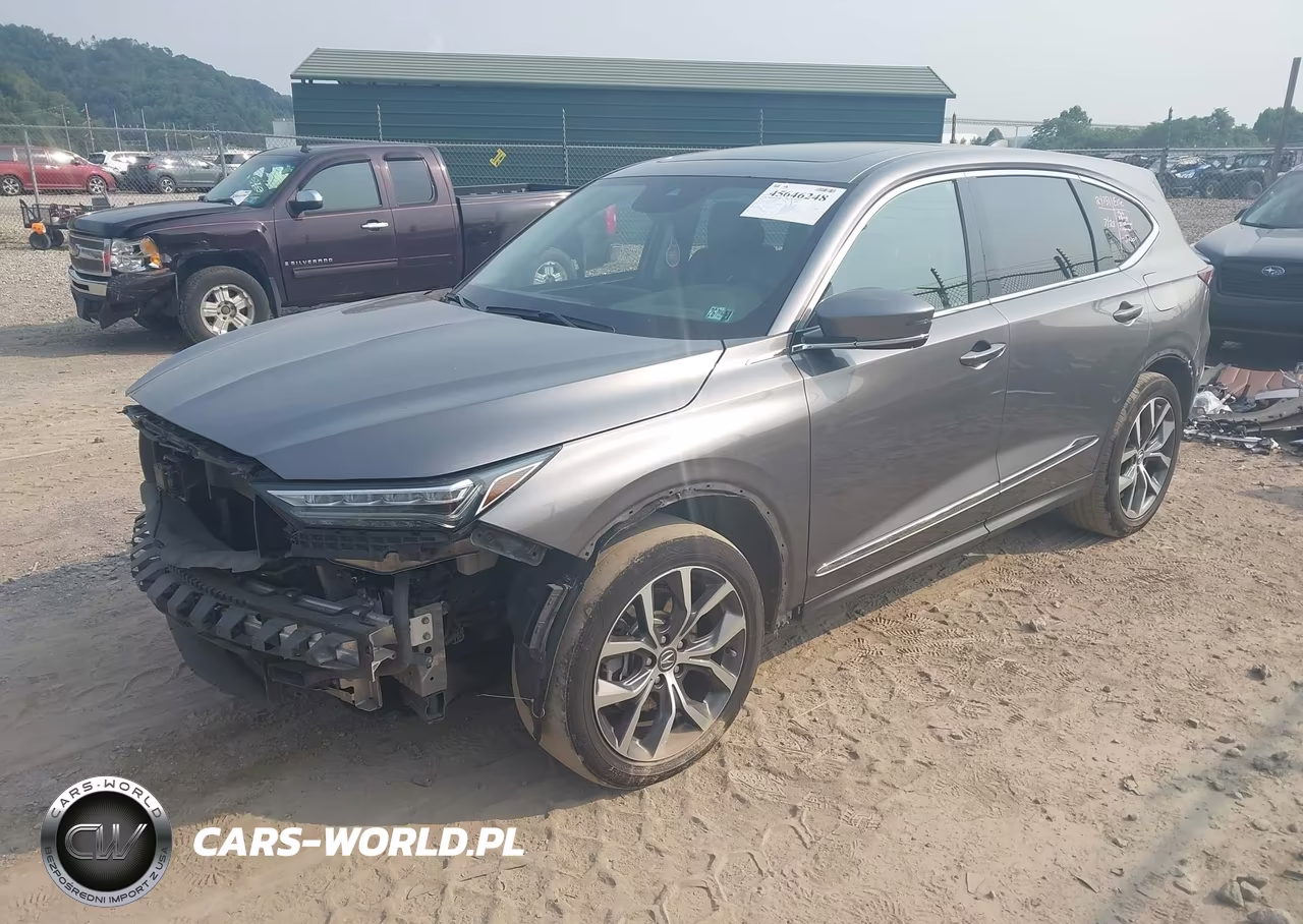 2022 Acura Mdx Technology Package VIN:5J8YE1H45NL027798 - 2