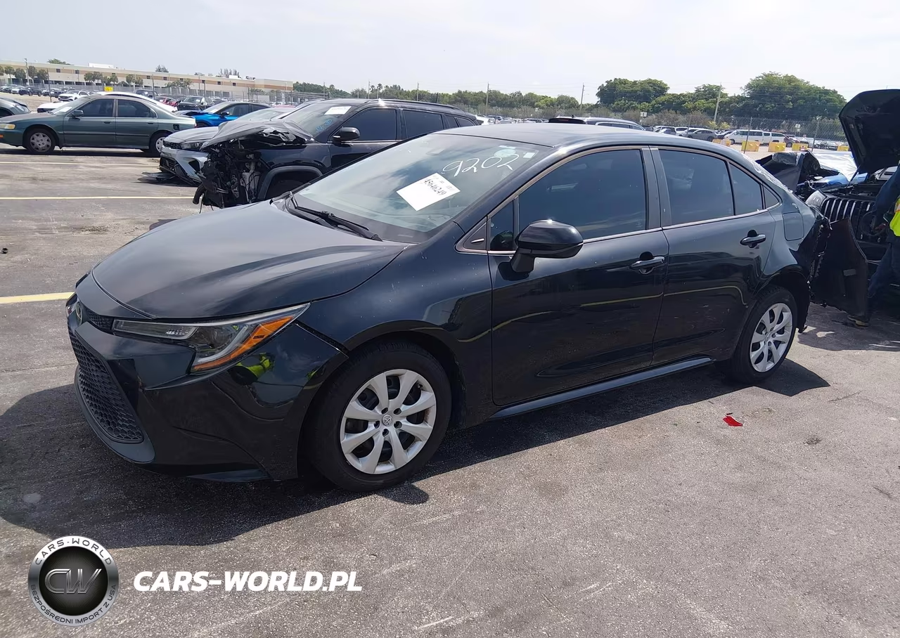 2020 Toyota Corolla Le VIN:5YFEPRAE1LP089202 - 2